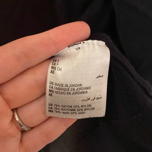 Black Long Sleeve Button Up Cardigan Charter Club - Size Small - Picture 4 of 5